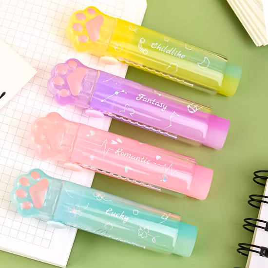 Lápis Borracha Borracha Bonita e Não Tóxica Personalizada para Uso de Alunos